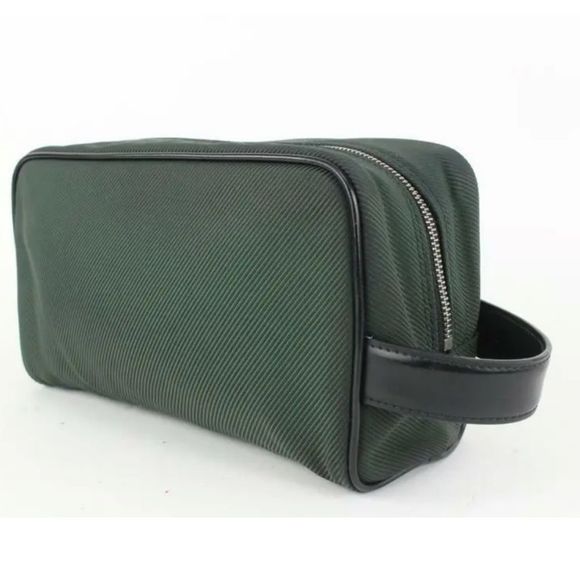 Louis Vuitton Handbags - Louis Vuitton  Green Taiga Nylon Palana Cosmetic Pouch Toiletry Case